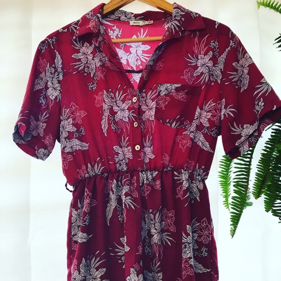 Kimchi Blue Pants - KIMCHI brand floral romper from Urban Outfitters